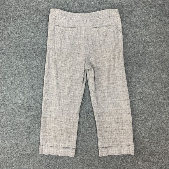 Betabrand Ponte Pant Womens MP Petite Grey White Microstripe Knit Coin Pocket - Picture 8 of 12